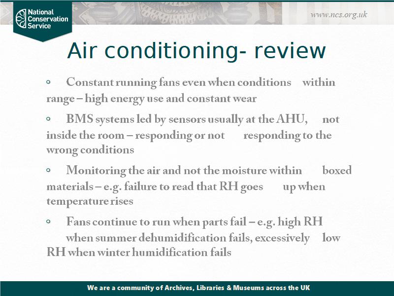 Air conditioning review